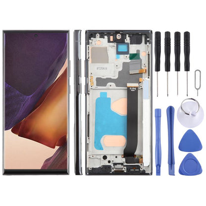 For Samsung Galaxy Note20 Ultra SM-N986B 6.72 inch TFT LCD Screen Digitizer Full Assembly with Frame, Not Supporting Fingerprint Identification, For Samsung Galaxy Note20 Ultra SM-N986B 6.72 inch(Not Fingerprint)