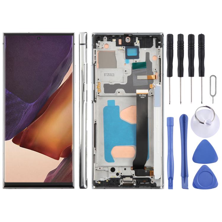 For Samsung Galaxy Note20 Ultra SM-N986B 6.72 inch TFT LCD Screen Digitizer Full Assembly with Frame, Not Supporting Fingerprint Identification, For Samsung Galaxy Note20 Ultra SM-N986B 6.72 inch(Not Fingerprint)