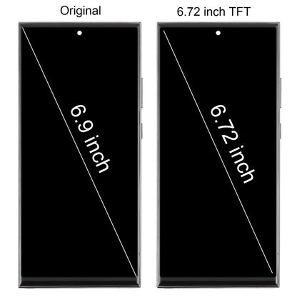 For Samsung Galaxy Note20 Ultra SM-N986B 6.72 inch TFT LCD Screen Digitizer Full Assembly with Frame, Not Supporting Fingerprint Identification, For Samsung Galaxy Note20 Ultra SM-N986B 6.72 inch(Not Fingerprint)