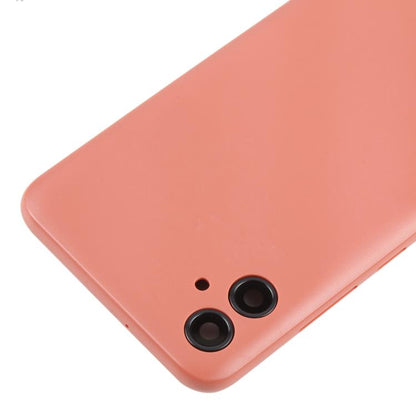 For Samsung Galaxy A04e SM-A042F Back Cover with Camera Lens Cover, For Samsung Galaxy A04e(with Camera Lens Cover)