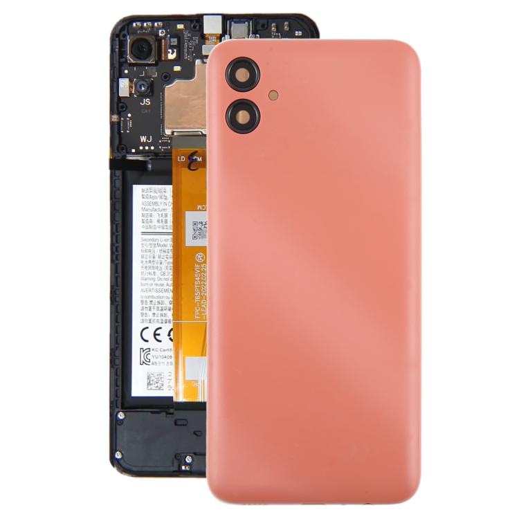 For Samsung Galaxy A04e SM-A042F Back Cover with Camera Lens Cover, For Samsung Galaxy A04e(with Camera Lens Frame)