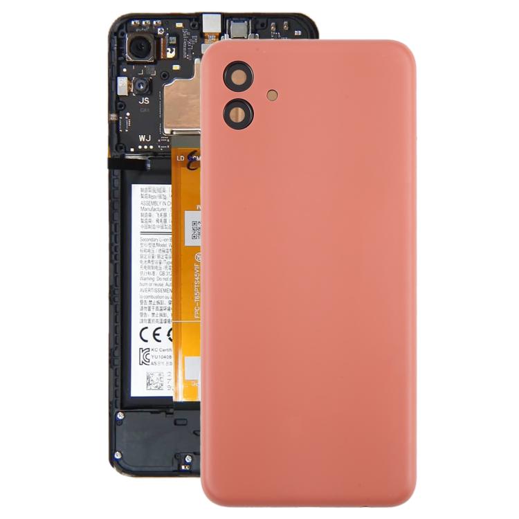 For Samsung Galaxy A04 SM-A045F Back Cover with Camera Lens Cover, For Samsung Galaxy A04(with Camera Lens Cover)