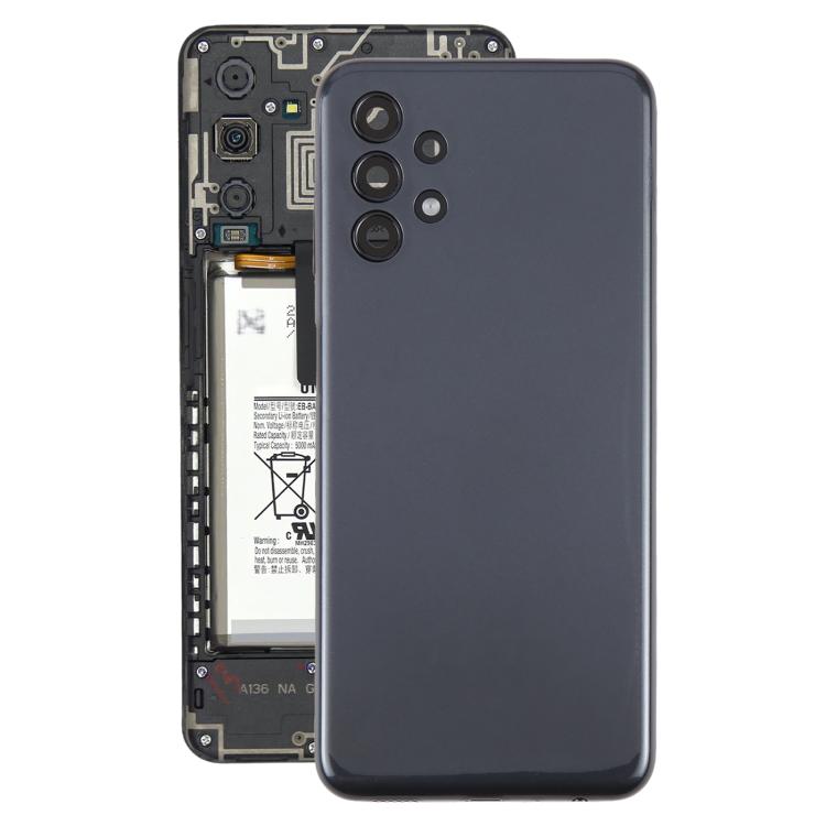 For Samsung Galaxy A13 SM-A135F Back Cover with Camera Lens Cover, For Samsung Galaxy A13(with Camera Lens Frame)