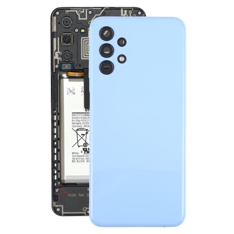 For Samsung Galaxy A13 SM-A135F Back Cover with Camera Lens Cover, For Samsung Galaxy A13(with Camera Lens Frame)