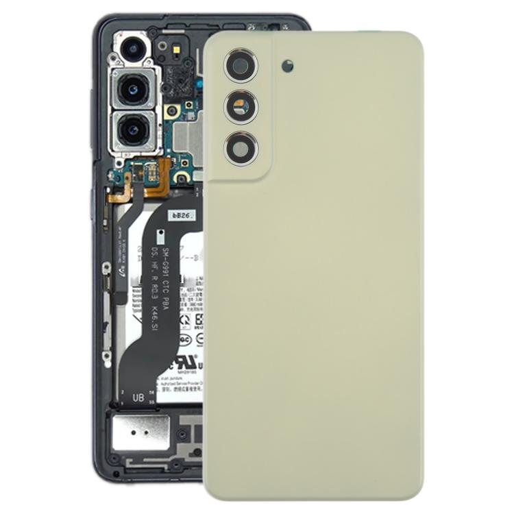 For Samsung Galaxy S21 FE SM-G990B Back Cover with Camera Lens Cover