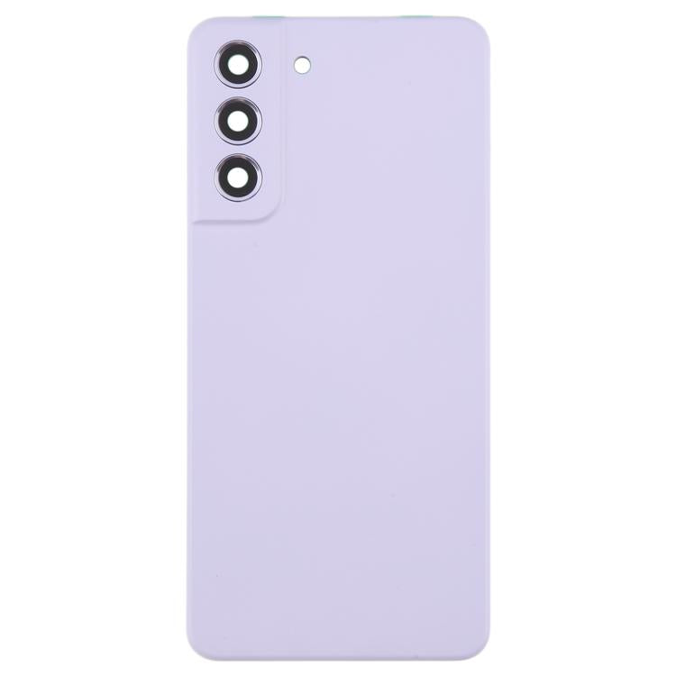For Samsung Galaxy S21 FE SM-G990B Back Cover with Camera Lens Cover