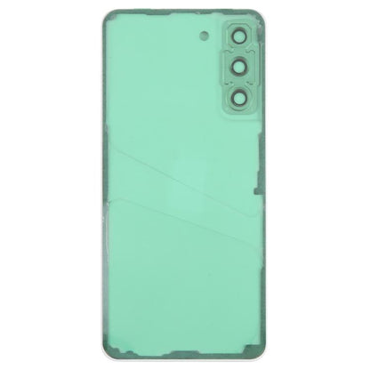 For Samsung Galaxy S21 FE SM-G990B Back Cover with Camera Lens Cover, For Samsung Galaxy S21 FE