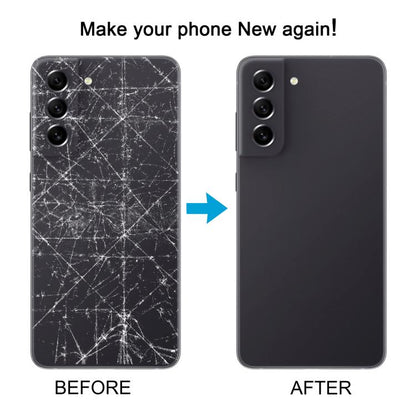 For Samsung Galaxy S21 FE SM-G990B Back Cover with Camera Lens Cover