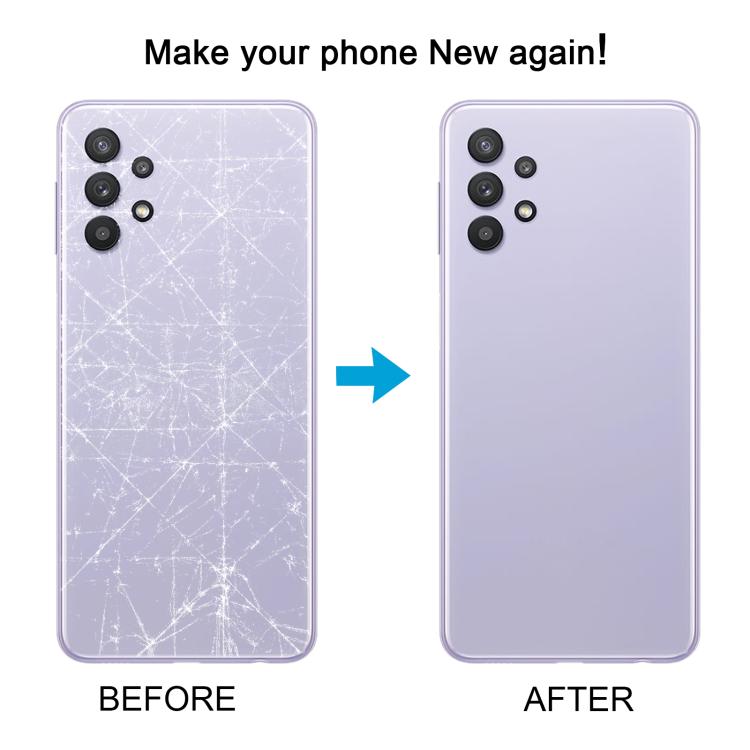 For Samsung Galaxy A32 4G SM-A325F Battery Back Cover with Camera Lens Cover, For Samsung Galaxy A32 4G(with Camera Lens Frame)