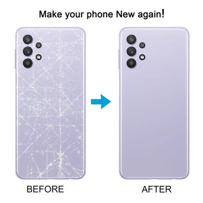 For Samsung Galaxy A32 4G SM-A325F Battery Back Cover with Camera Lens Cover, For Samsung Galaxy A32 4G(with Camera Lens Frame)