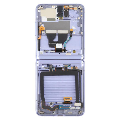 For Samsung Galaxy Z Flip SM-F700 LCD Screen Digitizer Full Assembly with Frame, For Samsung Galaxy Z Flip