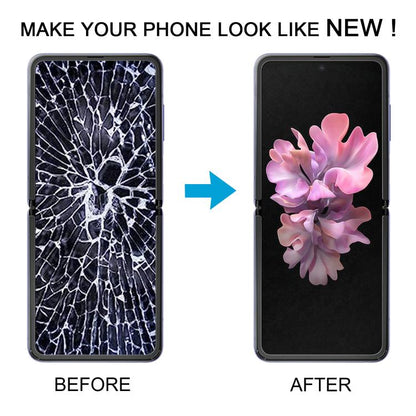 For Samsung Galaxy Z Flip SM-F700 LCD Screen Digitizer Full Assembly with Frame