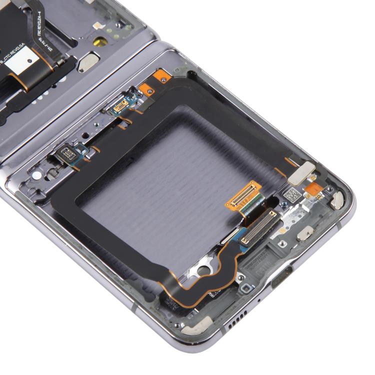 For Samsung Galaxy Z Flip 5G SM-F707 LCD Screen Digitizer Full Assembly with Frame