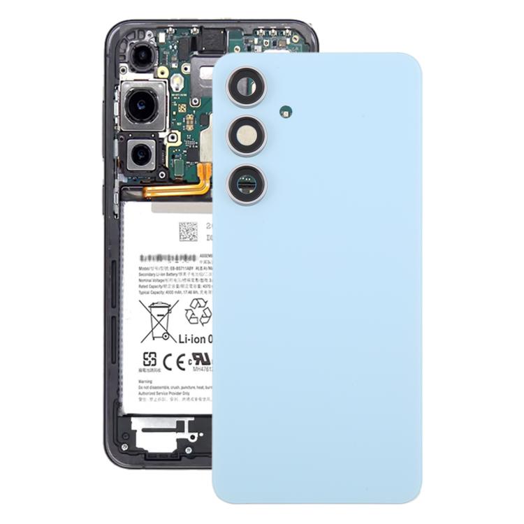 For Samsung Galaxy S24 FE SM-S721B OEM Back Cover with Camera Lens Cover, For Samsung Galaxy S24 FE(with Camera Cover)