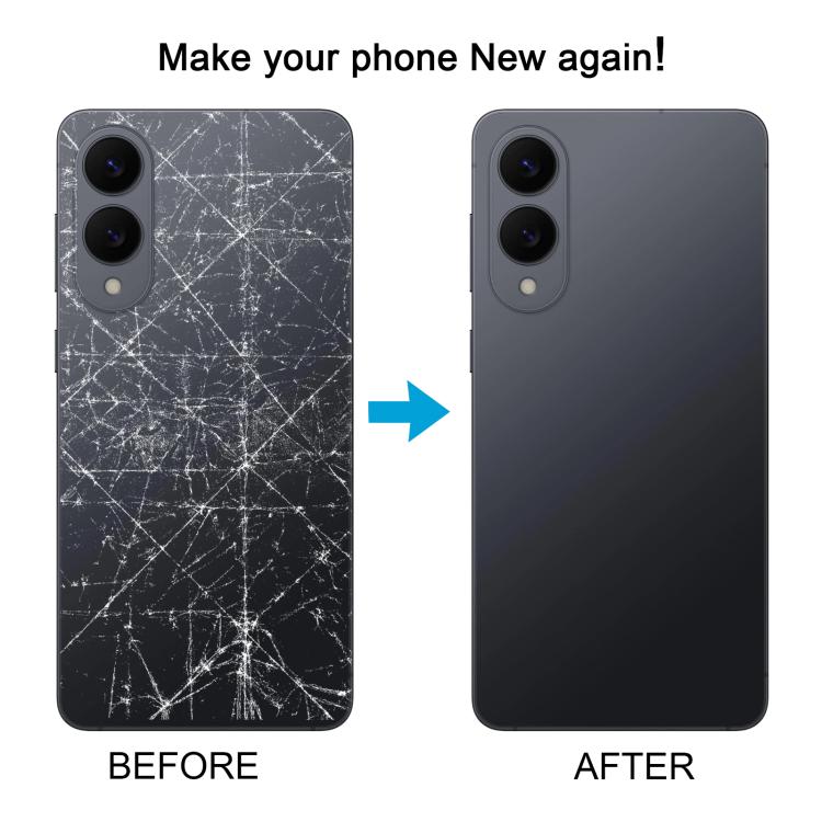 For Samsung Galaxy S25 Edge SM-S937 OEM Back Cover with Camera Lens Cover, For Samsung Galaxy S25 Edge(with Camera Cover)