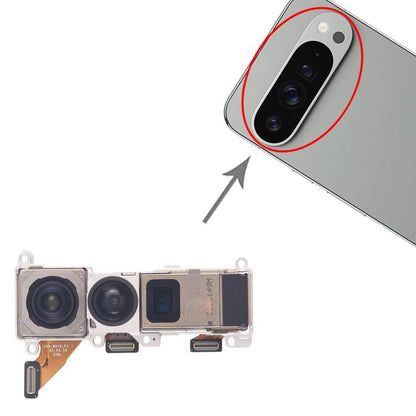 For Google Pixel 9 Pro XL Original Camera Set (Periscope + Wide + Main Camera)
