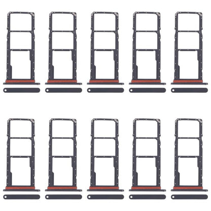 For Samsung Galaxy A07 4G SM-A075F Original 10pcs SIM Card Tray + SIM Card Tray + Micro SD Card Tray, For Samsung Galaxy A07 4G
