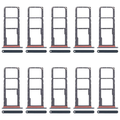 For Samsung Galaxy A07 4G SM-A075F Original 10pcs SIM Card Tray + SIM Card Tray + Micro SD Card Tray, For Samsung Galaxy A07 4G
