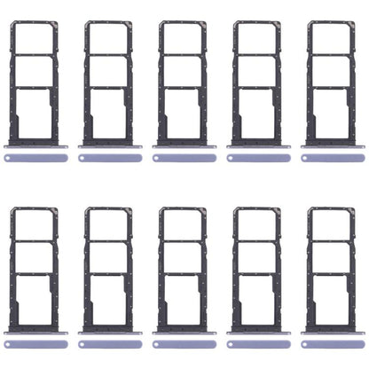 For Samsung Galaxy A07 4G SM-A075F Original 10pcs SIM Card Tray + SIM Card Tray + Micro SD Card Tray, For Samsung Galaxy A07 4G