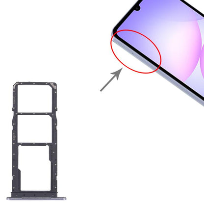 For Samsung Galaxy A07 4G SM-A075F Original 10pcs SIM Card Tray + SIM Card Tray + Micro SD Card Tray, For Samsung Galaxy A07 4G