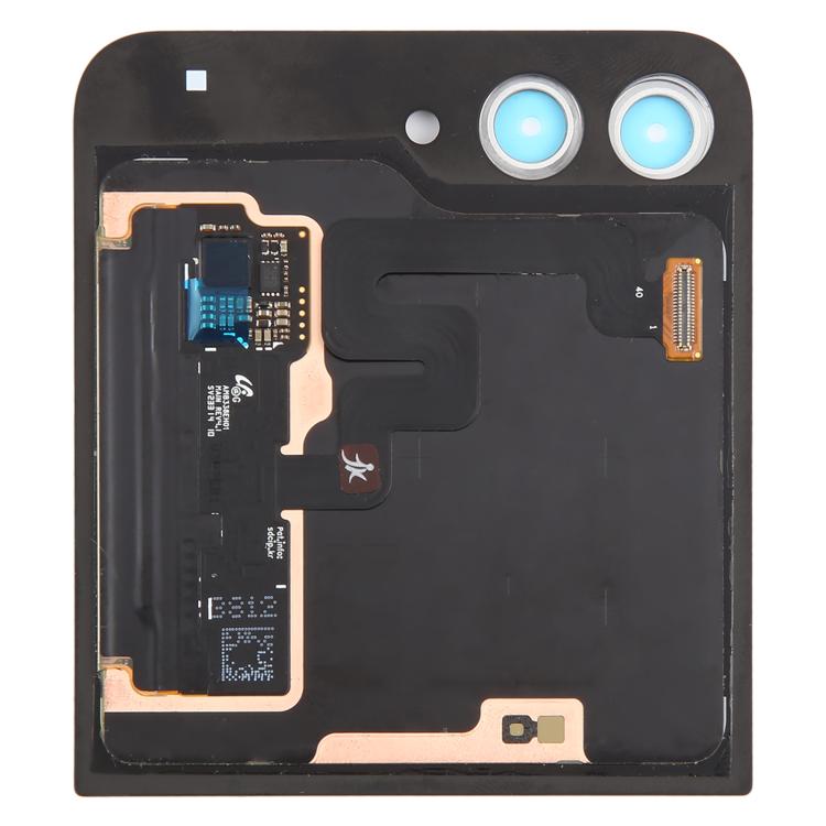 For Samsung Galaxy Z Flip6 SM-F741B Original LCD Secondary Screen Digitizer Full Assembly with Camera Lens Cover, For Samsung Galaxy Z Flip6(Original Secondary LCD with Camera Cover)