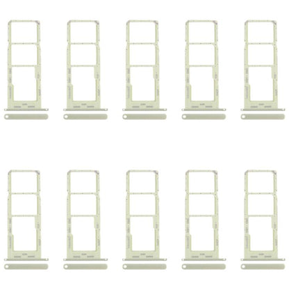 For Samsung Galaxy A14 5G SM-A146B 10pcs Original SIM Card Tray + SIM Card Tray + Micro SD Card Tray, For Samsung Galaxy A14 5G SM-A146B(Original)