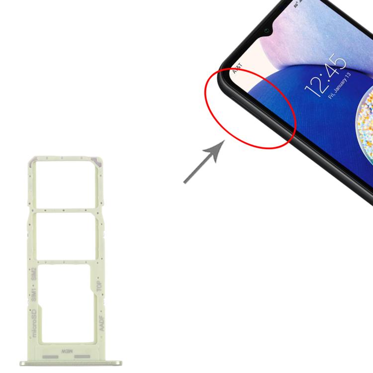 For Samsung Galaxy A14 5G SM-A146B 10pcs Original SIM Card Tray + SIM Card Tray + Micro SD Card Tray, For Samsung Galaxy A14 5G SM-A146B(Original)