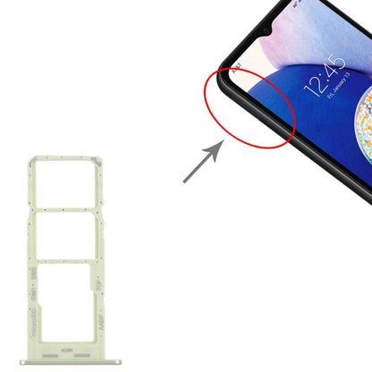 For Samsung Galaxy A14 5G SM-A146B 10pcs Original SIM Card Tray + SIM Card Tray + Micro SD Card Tray, For Samsung Galaxy A14 5G SM-A146B(Original)