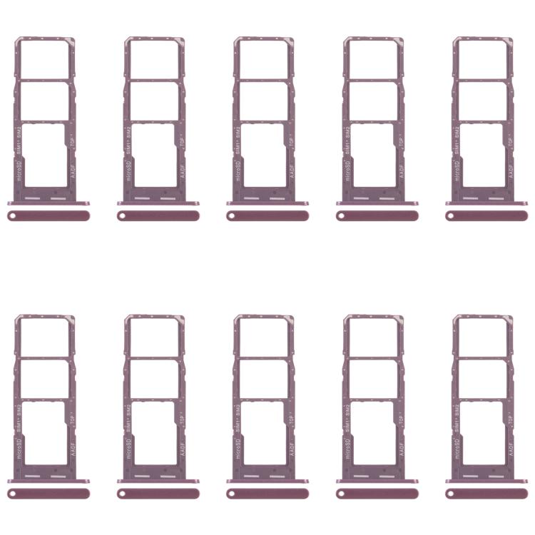 For Samsung Galaxy A14 5G SM-A146B 10pcs Original SIM Card Tray + SIM Card Tray + Micro SD Card Tray, For Samsung Galaxy A14 5G SM-A146B(Original)