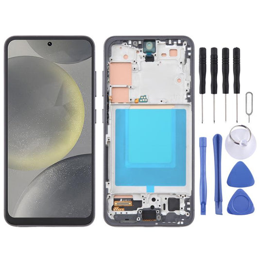 For Samsung Galaxy S24 5G SM-S921B TFT LCD Screen Digitizer Full Assembly with Frame, Not Supporting Fingerprint Identification, For Samsung Galaxy S24 5G