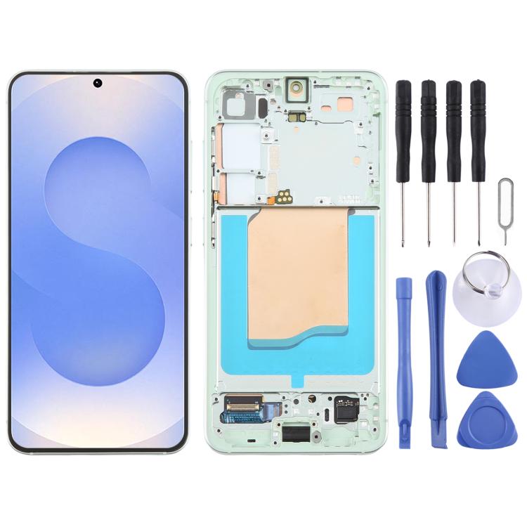 For Samsung Galaxy S25 SM-S931B Original LCD Screen Digitizer Full Assembly with Frame, For Samsung Galaxy S25(Original)