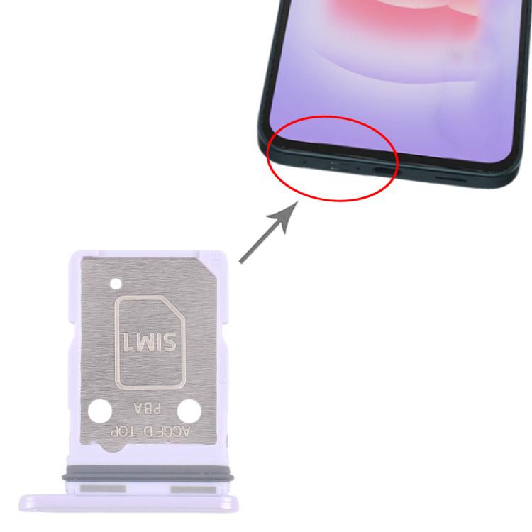 For Samsung Galaxy A37 SM-A376B Original SIM + SIM Card Tray, For Samsung Galaxy A37(Original, Dual Card)