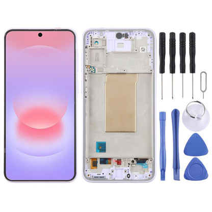 For Galaxy A37 SM-A376B 6.62 inch OLED LCD Screen Digitizer Full Assembly with Frame, For Galaxy A37(OLED), For Galaxy A37 6.62 inch(OLED)