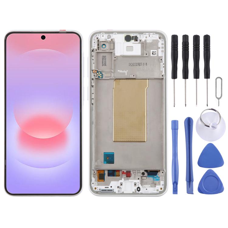 For Galaxy A37 SM-A376B 6.62 inch OLED LCD Screen Digitizer Full Assembly with Frame, For Galaxy A37(OLED), For Galaxy A37 6.62 inch(OLED)