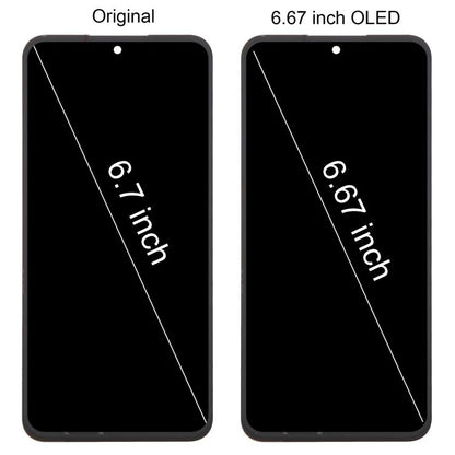 For Galaxy A56 SM-A566B 6.67 inch OLED LCD Screen with Digitizer Full Assembly, For Galaxy A56(OLED)