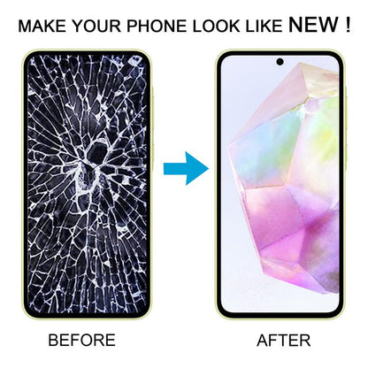For Galaxy A35 SM-A356B incell LCD Screen Digitizer Full Assembly with Frame, Not Supporting Fingerprint Identification, For Samsung Galaxy A35