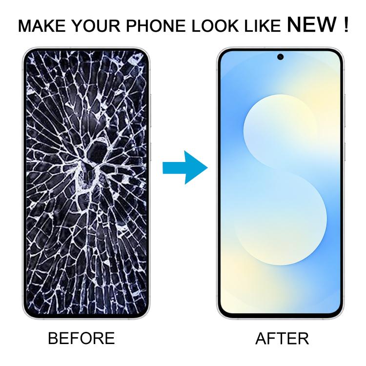 For Galaxy S25 FE S-S731B incell LCD Screen with Digitizer Full Assembly, Not Supporting Fingerprint Identification