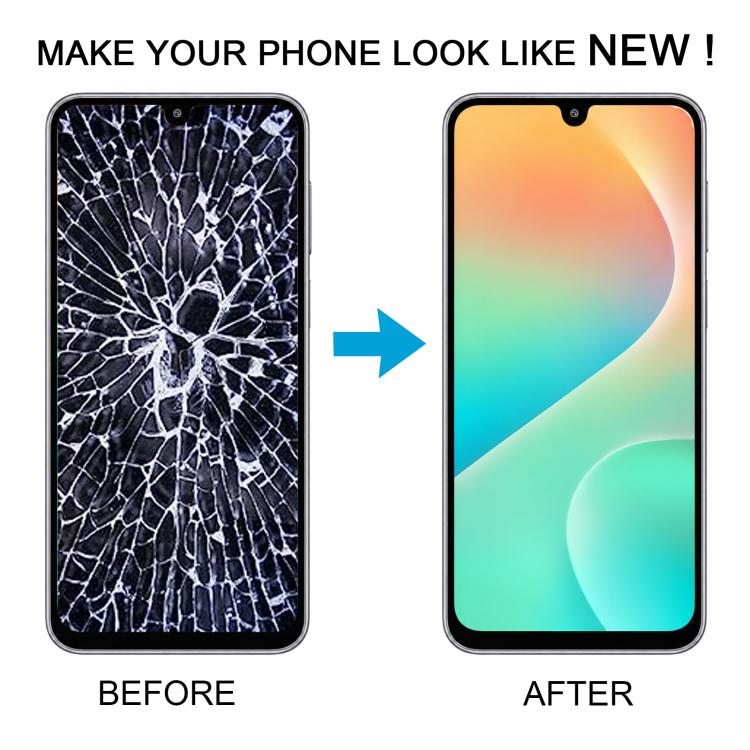 For Galaxy M36 SM-M366B Original LCD Screen Digitizer Full Assembly with Frame