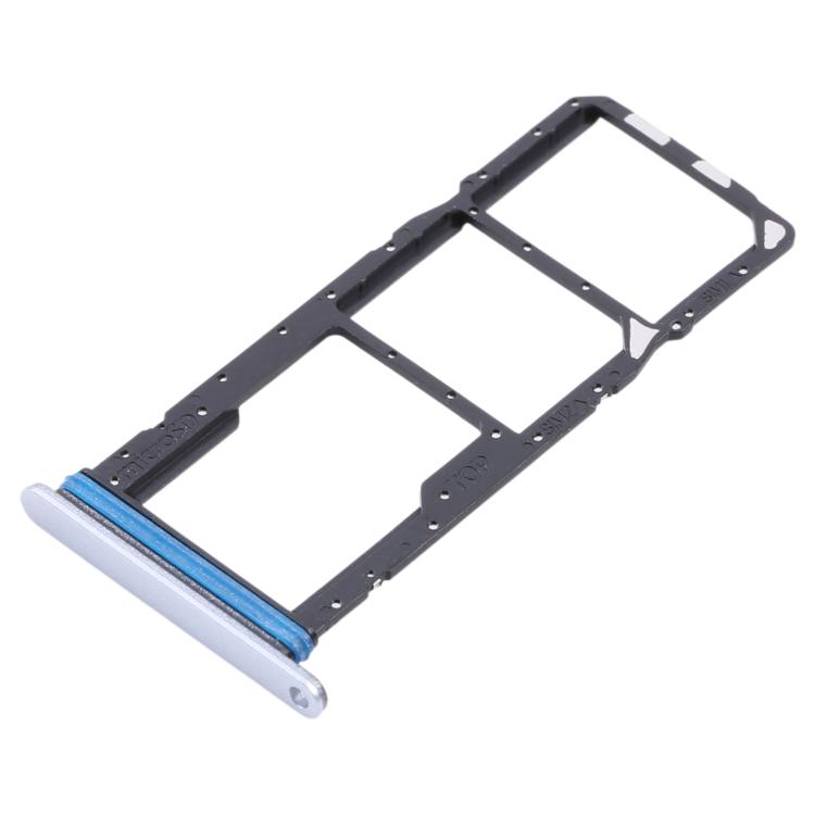 For Galaxy A08 4G SM-A085F Original SIM Card Tray + SIM Card Tray + Micro SD Card Tray, For Galaxy A08 4G(Original)