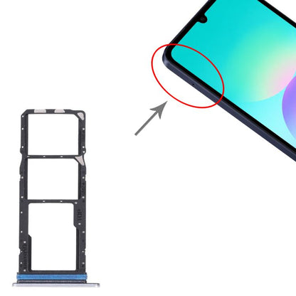 For Galaxy A08 4G SM-A085F Original SIM Card Tray + SIM Card Tray + Micro SD Card Tray, For Galaxy A08 4G(Original)
