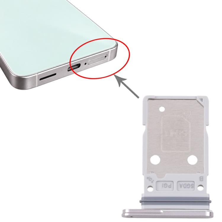 For Galaxy S26 FE SM-S741B Original SIM + SIM / Micro SD Card Tray, For Galaxy S26 FE(Original,Dual SIM)