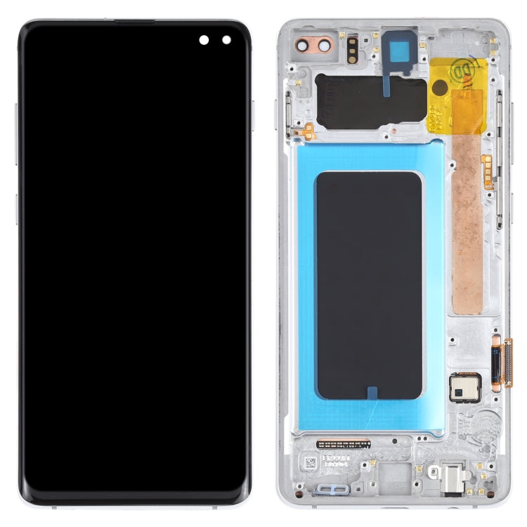LCD Screen and Digitizer Full Assembly with Frame for Samsung Galaxy S10+, For Samsung Galaxy S10+