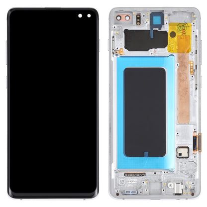 LCD Screen and Digitizer Full Assembly with Frame for Samsung Galaxy S10+, For Samsung Galaxy S10+