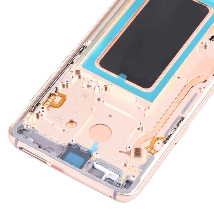 Super AMOLED Material LCD Screen and Digitizer Full Assembly with Frame for Galaxy S9+ / G965F / G965F / DS / G965U / G965W / G9650