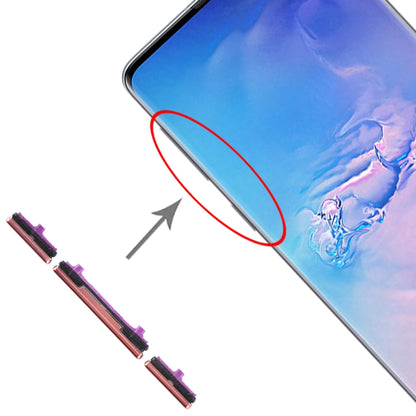 For Galaxy S10 / Galaxy S10+ 10 Set Side Keys, For Galaxy S10 / S10+, For Samsung Galaxy S10 / S10+, For Galaxy S10 / S10+ (Pink), For Galaxy S10 / S10+ (Green)