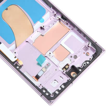 For Samsung Galaxy S23 Ultra SM-S918U EU Edition Original LCD Screen Digitizer Full Assembly with Frame