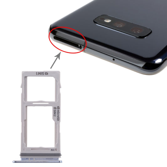For Galaxy S10+ / S10 / S10e SIM Card Tray + SIM Card Tray / Micro SD Card Tray, For Samsung Galaxy S10+(Double), For Galaxy S10+(Double  SIM), For Samsung Galaxy S10+(Dual), For Galaxy S10+(Double SIM), For Galaxy S10+(2 SIM)