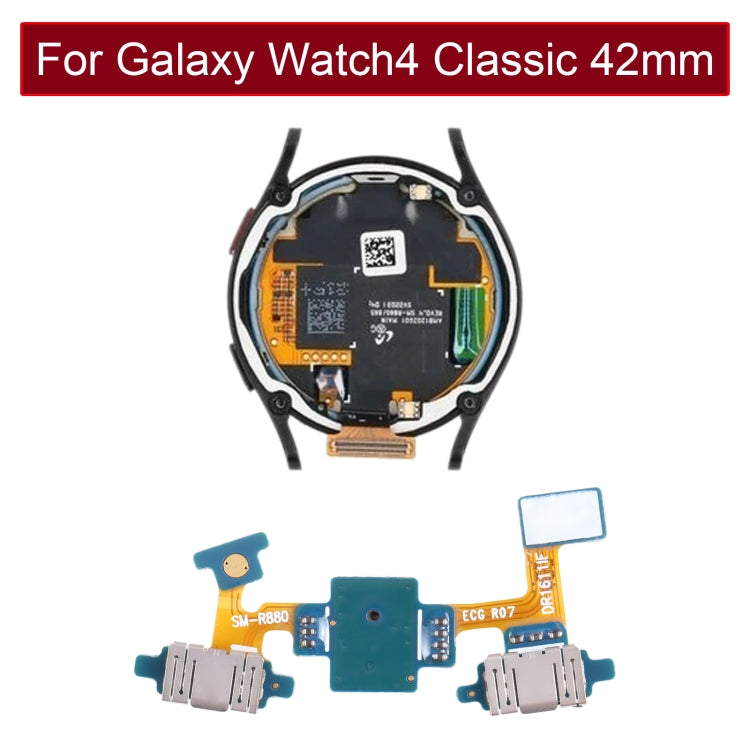 Original Power + Return + Microphone Flex Cable For Samsung Galaxy Watch4 Classic 42mm SM-R880 R885