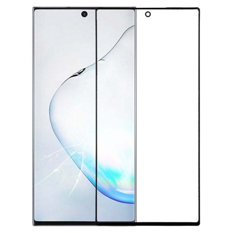 For Samsung Galaxy Note10+ Front Screen Outer Glass Lens with OCA Optically Clear Adhesive, For Samsung Galaxy Note10+