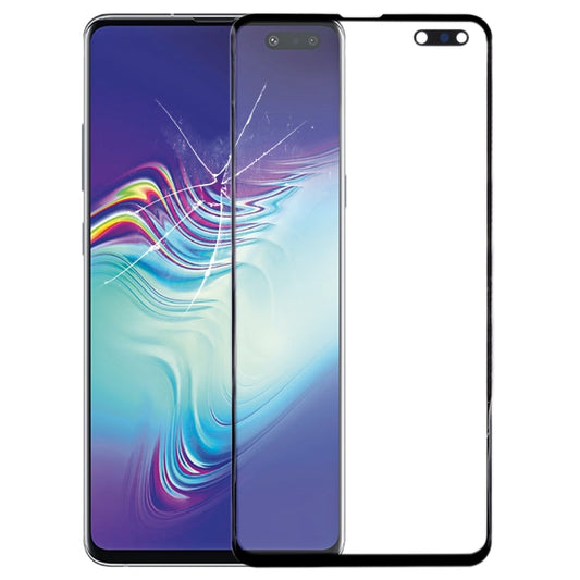For Samsung Galaxy S10 5G Front Screen Outer Glass Lens with OCA Optically Clear Adhesive , For Samsung Galaxy S10 5G
